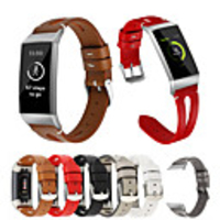 Leather Band For Fitbit Charge 3 4 Smart Watch Strap Loop For Fitbit Charge 3 4 Bracelet Belt Replacement
