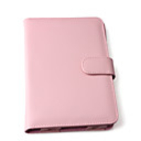 Leather Case For Samsung Galaxy Tab/P1000 - Pink