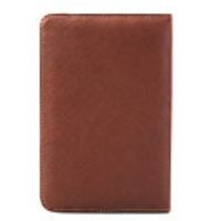 Leather Case with Stand for Samsung P1000 - Brown