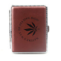 Leather Cigarette Case (Holds 16 Cigarettes)