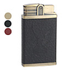 Leather Cover Windproof Gas Lighter (Assorted Colors)