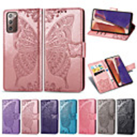 Leather Flip Case For Samsung Galaxy Note 20 Note 20Ultra 10 9 8 S20 S20Plus S10 S9 S8Plus A21S A71 4G 5G A70 A50 A30S A20 A10 Cover