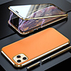 Leather Magnetic Case For Apple iPhone 11 New Design Clear Leather Back Glass Front Magnet 360 Protection Leather Case / Mobile Phone Case / Protective Case for iPhone 11 Pro / iPhone 11 ProMax