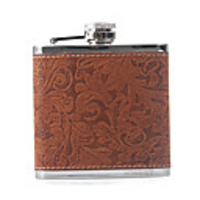 Leather Pyrographic Wine Pot Oil Lighter
