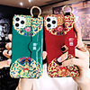 Leather Ring Holder Stand Protection Cover for Apple iPhone Case 11 Pro Max X XR XS Max 8 Plus 7 Plus SE(2020)
