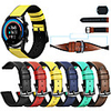 Leather Silicone Watch Band for Huawei Watch GT 2e / GT2 46mm / GT Active / Magic Watch 2 46mm / Honor Magic / Watch 2 Pro Replaceable Bracelet Wrist Strap Wristband