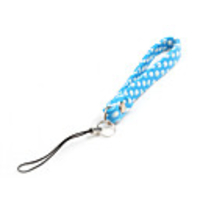 Leather Strap for Cell Phones and Gadgets (Blue)