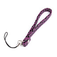 Leather Strap for Cell Phones and Gadgets (Purple)