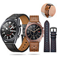 Leather Strap For Samsung Galaxy Watch 3 41mm / 45mm Watch Band For Galaxy Watch 46mm / 42mm strap watchband Bracelet