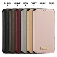 Leather Wallet Case For Apple iPhone 12 12mini 12Pro max iPhone 11 11Pro 11Pro max / iPhone X XS XR Wallet Full Body Cases Solid Colored PU Leather / TPU Case for iPhone XR XS Max iPhone 8plus 7plus 6 plus miniinthebox