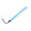 Leather Wrist Strap for Cell Phones and Gadgets (Blue)