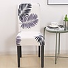 Leaves Chair Cover Stretch Removable Washable Dining Room Chair Protector Slipcovers Home Decor Dining Room Seat Cover