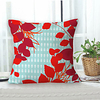 Leaves Double Side Cushion Cover 1PC Soft Decorative Square Throw Pillow Cover Cushion Case Pillowcase for Sofa Bedroom Livingroom Outdoor Superior Quality Machine Washable Outdoor Cushion for Sofa Couch Bed Chair miniinthebox