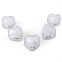 LED Amazing Flashing Heart-shape Ice Cube(Red)