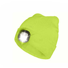 LED Beanie Hat with Light Rechargeable Super Bright Emitters with USB Cable Rechargeable Super Bright Soft Adjustable Comfortable Soft touch Navy Camouflage fluorescent yellow
