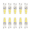 LED Bi-pin Lights 300 lm G9 T 16 LED Beads SMD 5730 Waterproof Warm White Cold White / 10 pcs / RoHS / CE Certified