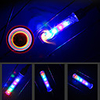 LED Bike Light Decoration Light Bike Glow Lights LED Bicycle Cycling Super Bright LR1130 120 lm LR1130 Battery Multi Color Cycling / Bike