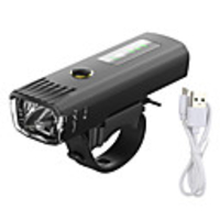 LED Bike Light Front Bike Light Flashlight Mountain Bike MTB Bicycle Cycling Waterproof Multiple Modes Smart Induction Light Sensor 18650 250 lm Rechargeable USB White Camping / Hiking / Caving / ABS