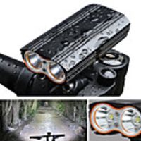 LED Bike Light Front Bike Light Headlight Bicycle Cycling Waterproof Portable Quick Release 2000 lm Rechargeable USB Camping / Hiking / Caving Cycling / Bike