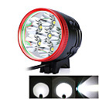 LED Bike Light Front Bike Light Headlight Flashlight LED Mountain Bike MTB Bicycle Cycling Waterproof Super Bright Portable Easy to Install Rechargeable Battery 18650 4800 lm Rechargeable Batteries