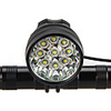 LED Bike Light Front Bike Light Headlight Flashlight LED Mountain Bike MTB Bicycle Cycling Waterproof Super Brightest Portable Easy to Install Rechargeable Battery 18650 6500 lm Rechargeable