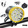 LED Bike Light Front Bike Light Headlight LED Mountain Bike MTB Bicycle Cycling Waterproof Multiple Modes Super Bright Portable Rechargeable Battery 18000 lm DC48V Natural White Camping / Hiking