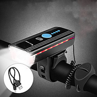 LED Bike Light Front Bike Light LED Bicycle Cycling Waterproof Super Bright Durable Rechargeable Li-Ion Battery 300 lm USB Camping / Hiking / Caving Everyday Use Cycling / Bike / IPX 6 miniinthebox