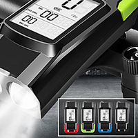 LED Bike Light Front Bike Light LED Bicycle Cycling Waterproof Super Bright Durable Rechargeable Li-Ion Battery 800 lm USB Camping / Hiking / Caving Everyday Use Cycling / Bike / IPX 6 miniinthebox