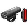 LED Bike Light Front Bike Light Rear Bike Tail Light Safety Light LED Bicycle Cycling Smart Induction USB Charging Output Quick Release Durable Lithium Battery 250 lm Rechargeble Battery Built-in