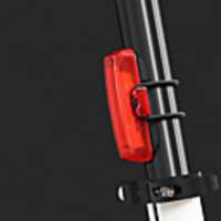 LED Bike Light Rear Bike Tail Light Bicycle Cycling Portable Durable Lightweight Rechargeable Li-Ion Battery 100 lm Rechargeble Battery Red Cycling / Bike