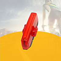 LED Bike Light Rear Bike Tail Light Bicycle Cycling Portable Durable Lightweight Rechargeable Li-Ion Battery 100 lm Rechargeble Battery Red Cycling / Bike