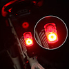 LED Bike Light Rear Bike Tail Light LED Bicycle Cycling Quick Release Lightweight Li-polymer 120 lm Rechargeable Battery Red Multi Color Camping / Hiking / Caving Cycling / Bike / 360° Rotation