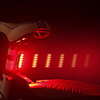 LED Bike Light Rear Bike Tail Light LED Bicycle Cycling Waterproof Smart Induction Automatic Brake Induction Quick Release Li-polymer D-Cell 120 lm Rechargeable Battery Red Cycling / Bike