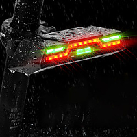 LED Bike Light Rear Bike Tail Light LED Bicycle Cycling Waterproof Super Bright Durable Rechargeable Li-Ion Battery / USB Camping / Hiking / Caving Everyday Use Cycling / Bike / IPX 6 miniinthebox