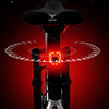 LED Bike Light Rear Bike Tail Light LED Bicycle Cycling Waterproof Super Bright Quick Release Rechargeable Lithium-ion Battery 120 lm Rechargeable Battery Red Cycling / Bike / Aluminum Alloy