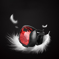 LED Bike Light Rear Bike Tail Light Safety Light LED Mountain Bike MTB Bicycle Cycling Waterproof Multiple Modes Super Bright Portable 20 lm Rechargeable USB Red / Quick Release / ABS
