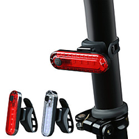 LED Bike Light Rear Bike Tail Light Safety Light LED Mountain Bike MTB Bicycle Cycling Waterproof Multiple Modes Super Bright Portable Li-ion Rechargeable USB White Red Cycling / Bike miniinthebox