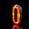 LED Bike Light Rear Bike Tail Light Safety Light LED Mountain Bike MTB Bicycle Cycling Waterproof Portable Professional Easy Carrying Li-polymer 50 lm Rechargeable USB Red Camping / Hiking / Caving