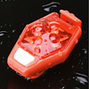 LED Bike Light Rear Bike Tail Light Safety Light Mountain Bike MTB Bicycle Cycling Waterproof Windproof Easy Carrying Warning Lithium Battery 150 lm Built-in Li-Battery Powered Button 3V White / ABS