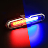 LED Bike Light Rear Bike Tail Light Safety Light Tail Light Mountain Bike MTB Bicycle Cycling Waterproof Portable Alarm Color Gradient Rechargeable Li-Ion Battery USB 150 lm Change Cycling / Bike
