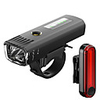 LED Bike Light Rechargeable Bike Light Set Front Bike Light Rear Bike Tail Light Mountain Bike MTB Bicycle Cycling Waterproof Multiple Modes Smart Induction Light Sensor 18650 CR2032 250 lm / USB