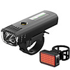 LED Bike Light Rechargeable Bike Light Set Front Bike Light Rear Bike Tail Light Mountain Bike MTB Bicycle Cycling Waterproof Multiple Modes Smart Induction Light Sensor 18650 CR2032 250 lm / USB