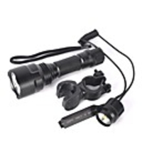LED Bike Light Rechargeable Bike Light Set Rear Bike Tail Light Safety Light LED Mountain Bike MTB Bicycle Cycling Waterproof Portable Alarm Warning Rechargeable Battery 5000 lm Natural White Camping
