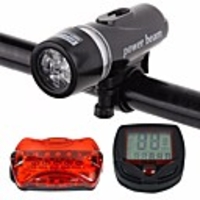LED Bike Light Rechargeable Bike Light Set Rear Bike Tail Light Safety Light Mountain Bike MTB Bicycle Cycling Waterproof Portable Dust Proof Li-ion 400 lm White Cycling / Bike