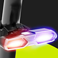 LED Bike Light Safety Light Tail Light Bicycle Cycling Portable Adjustable Durable Lightweight Lithium Battery 500 lm USB Port Dual Light Source Color Camping / Hiking / Caving Cycling / Bike