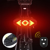 LED Bike Light Turn Signal Light LED Bicycle Cycling Waterproof Adjustable Durable Rechargeable Li-Ion Battery / USB Everyday Use Cycling / Bike / 120 miniinthebox
