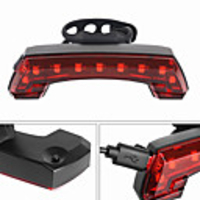LED Bike Light Turn Signal Light Rear Bike Tail Light Safety Light LED Mountain Bike MTB Bicycle Cycling Waterproof Multiple Modes Super Brightest Portable Lithium Battery 50 lm Built-in power supply