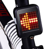 LED Bike Light Turn Signal Light Rear Bike Tail Light Safety Light Mountain Bike MTB Bicycle Cycling Waterproof Smart Induction Portable Foldable Li-ion 80 lm Rechargeable USB Red Cycling / Bike