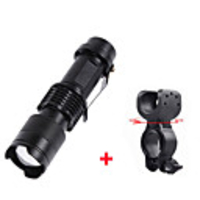 LED Bike Light Waterproof 360° Rotation Front Bike Light LED Bicycle Cycling Professional Adjustable Lightweight Rechargeable Li-ion Battery AA / 14500 3000 lm Batteries Powered Natural White Camping