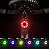 LED Bike Light Waterproof Rechargeable Bike Light Set Tail Light LED Bicycle Cycling Waterproof USB Charging Output Dust Proof Quick Release Li-polymer 60 lm Built-in Li-Battery Powered Multi Color